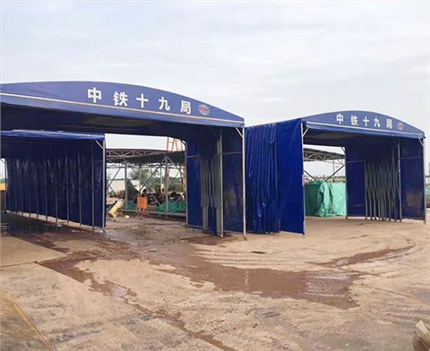 工程施工遮阳雨棚