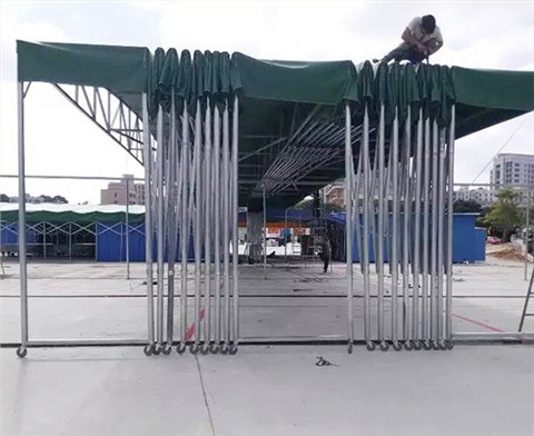 工程施工遮阳雨棚