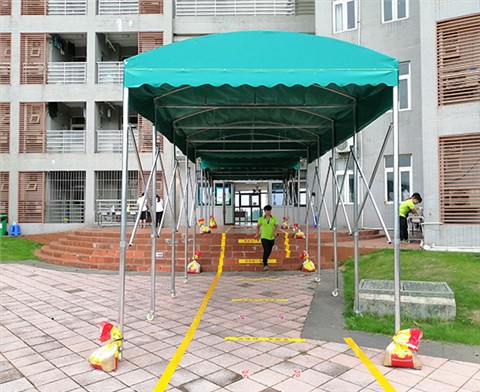 户外遮阳雨棚
