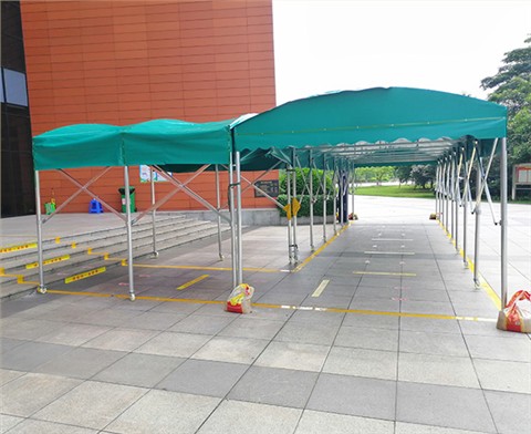 户外遮阳雨棚